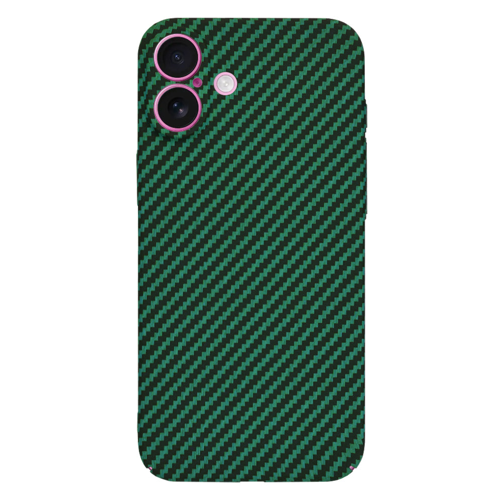 Futrola za Apple iPhone 16 Plus, Techsuit, Carbonite FiberShell, Zelena