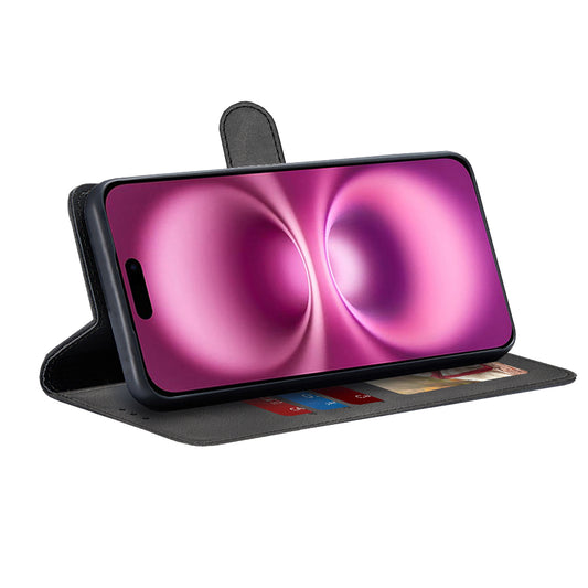 Futrola za Apple iPhone 16 Plus, Techsuit, Diary Book, Crna