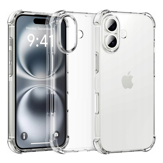 Futrola za Apple iPhone 16 Plus, Techsuit, Shockproof Clear (Big Lens Hole), Providna
