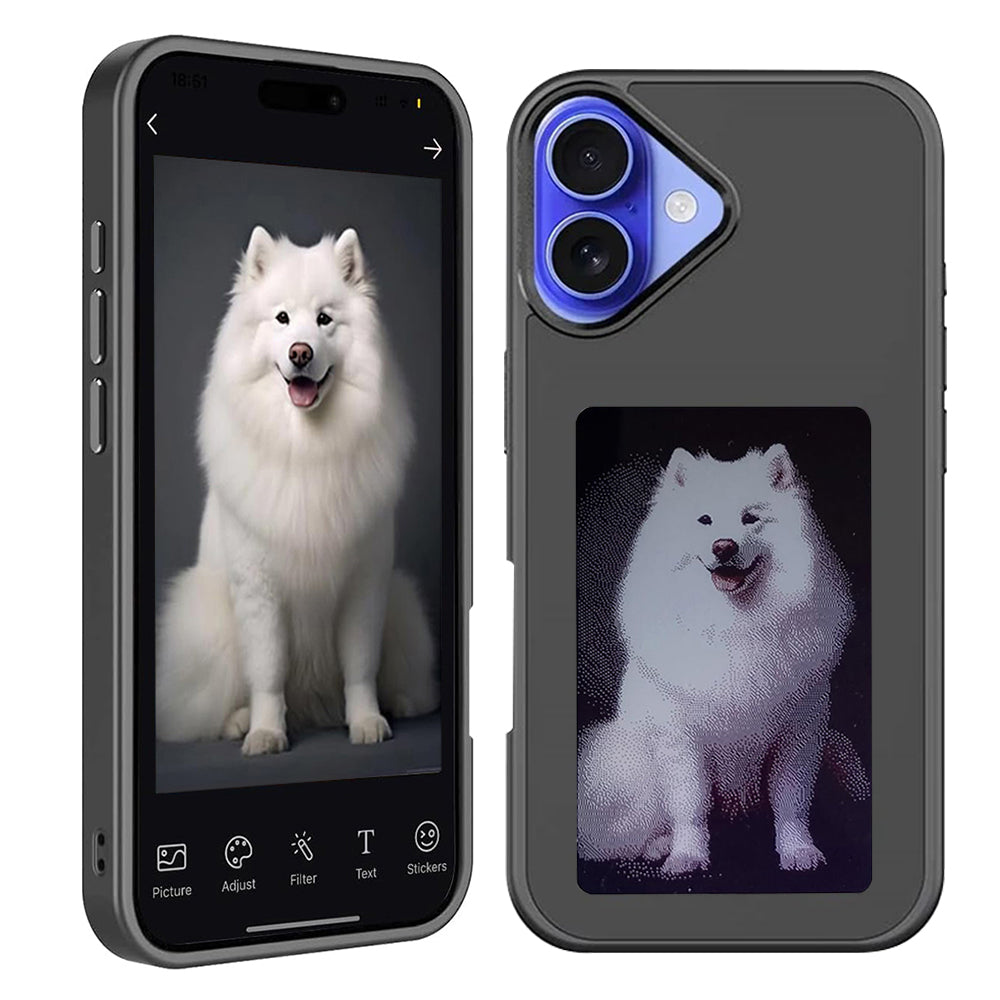 Futrola za Apple iPhone 16 Plus, Techsuit, SmartScreen NFC, Crna