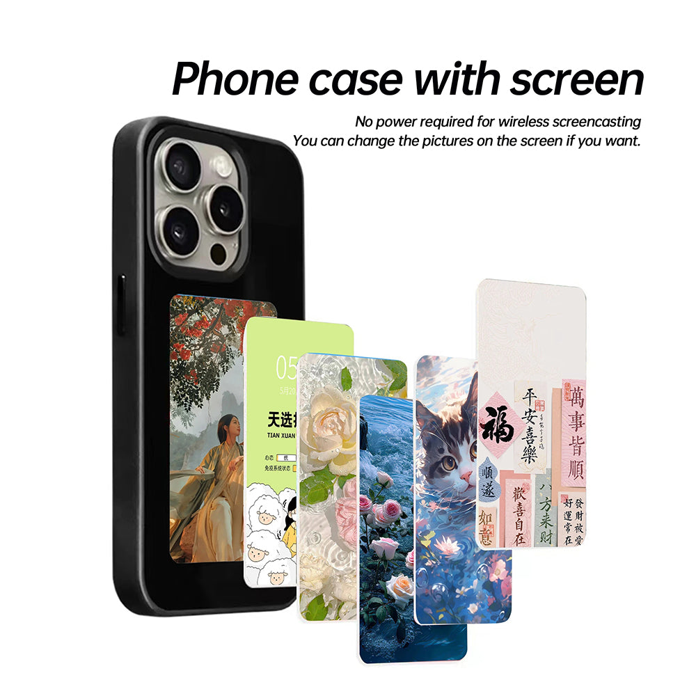 Futrola za Apple iPhone 16 Plus, Techsuit, SmartScreen NFC, Crna