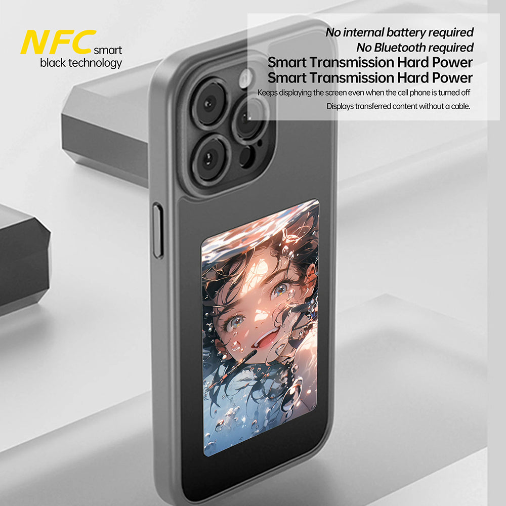 Futrola za Apple iPhone 16 Plus, Techsuit, SmartScreen NFC, Crna