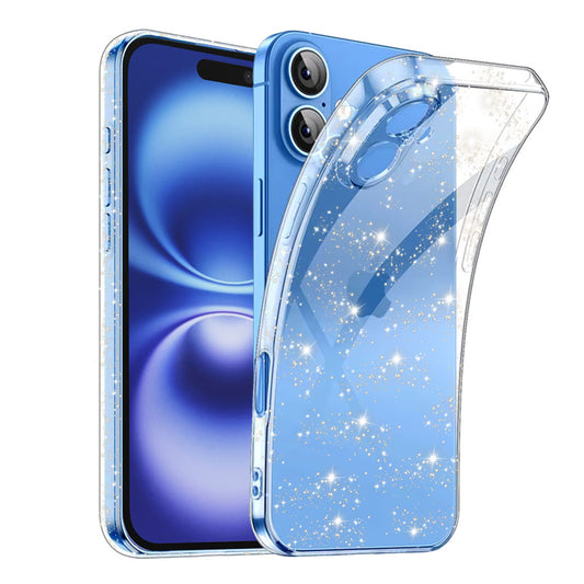 Futrola za Apple iPhone 16 Plus, Techsuit, SparkleSkin, Providna