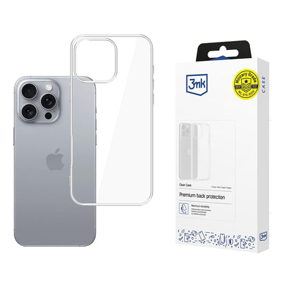 Futrola za Apple iPhone 16 Pro, 3MK, Clear, Providna