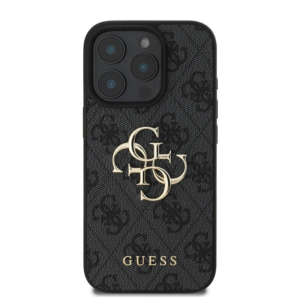 Futrola za Apple iPhone 16 Pro, Guess, 4G Big Logo, Crna
