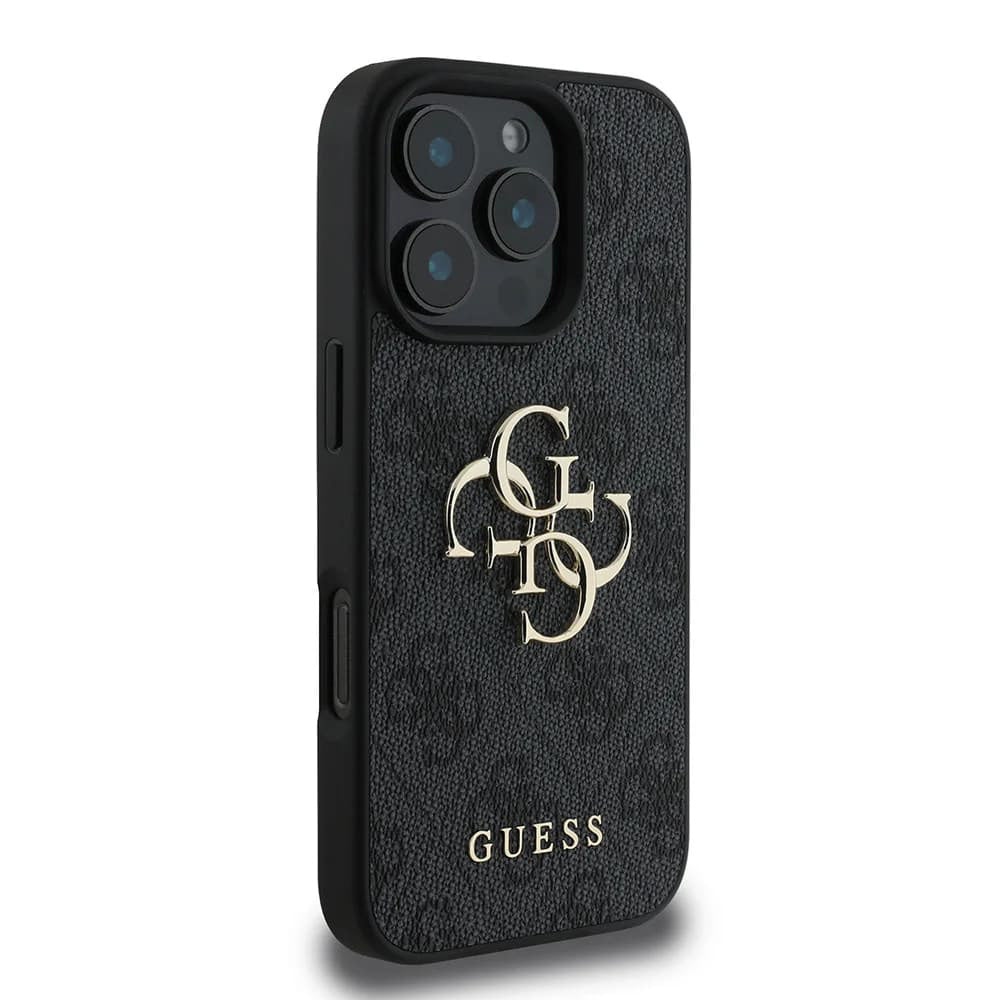 Futrola za Apple iPhone 16 Pro, Guess, 4G Big Logo, Crna