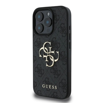 Futrola za Apple iPhone 16 Pro, Guess, 4G Big Logo, Crna