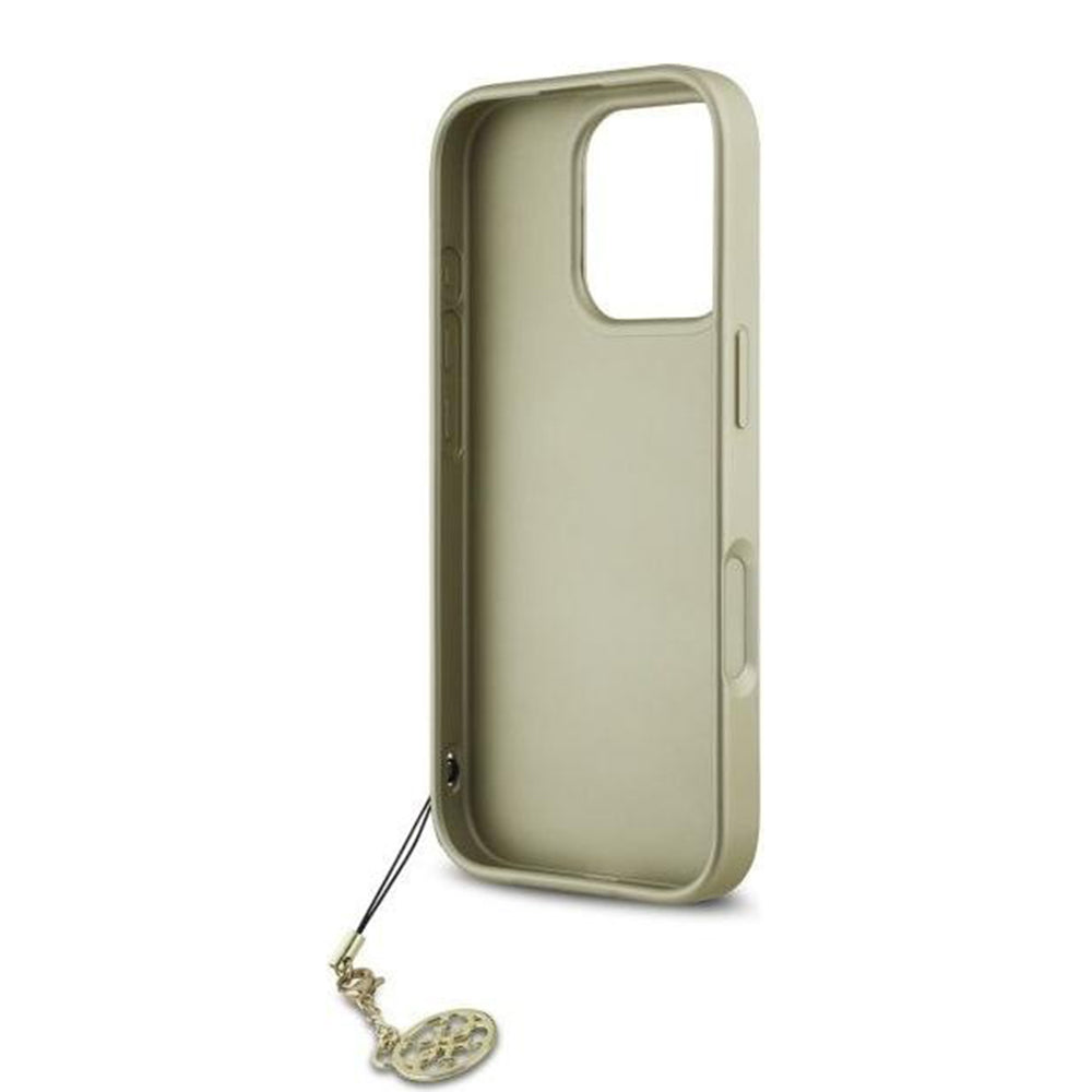 Futrola za Apple iPhone 16 Pro, Guess, 4G Charm, Crna