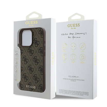 Futrola za Apple iPhone 16 Pro, Guess, 4G Classic, Crna