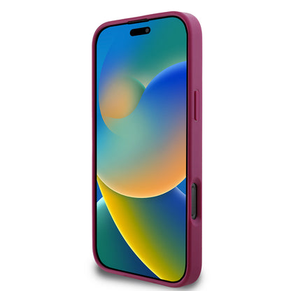 Futrola za Apple iPhone 16 Pro, Guess, Glitter Big 4G Script, Magenta
