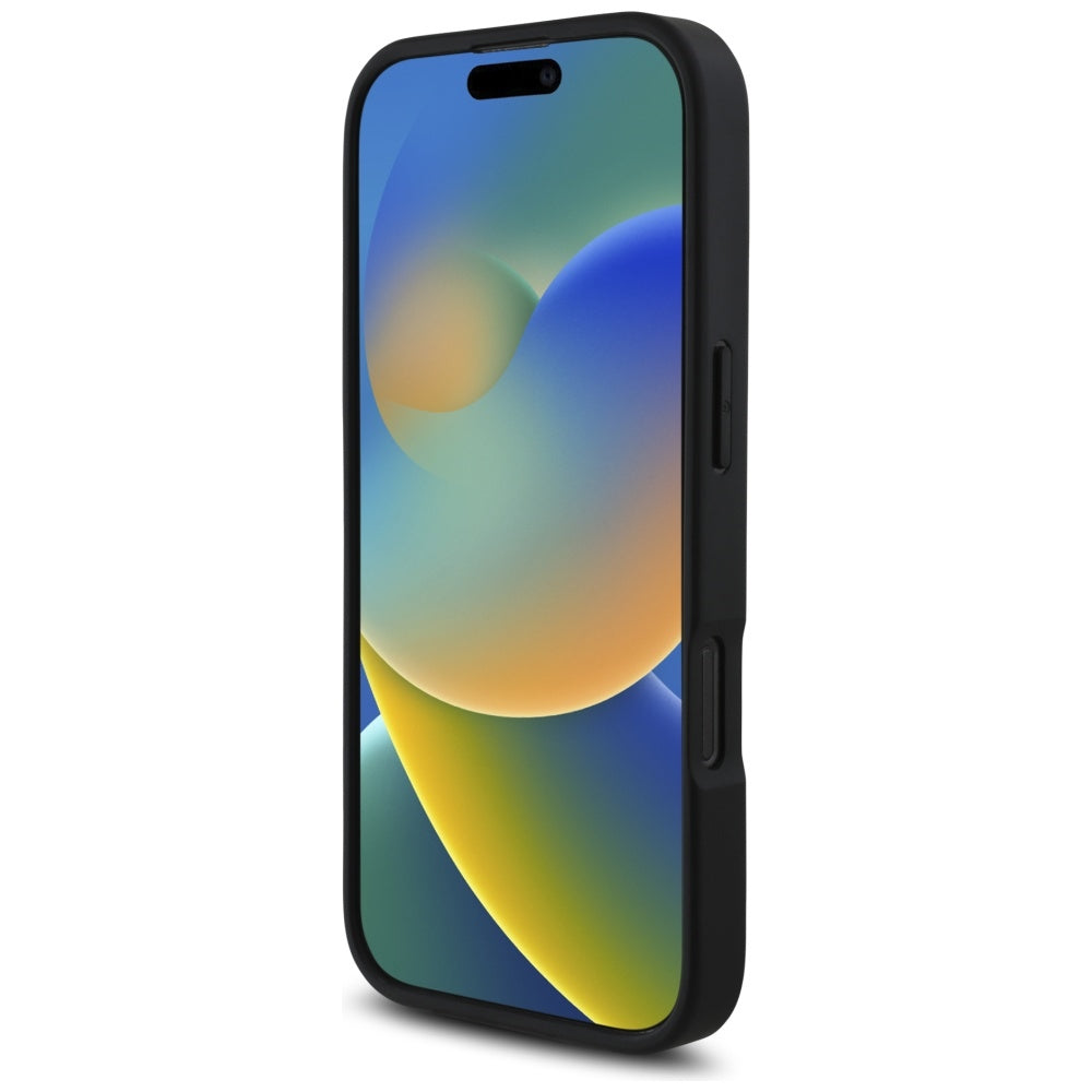 Futrola za Apple iPhone 16 Pro, Karl Lagerfeld, Grained Cardslots, Crna