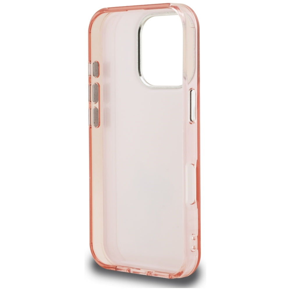 Futrola za Apple iPhone 16 Pro, Karl Lagerfeld, IML Aquarelle Logo Choupette, Roze