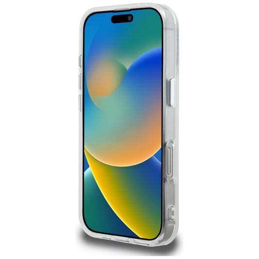 Futrola za Apple iPhone 16 Pro, Karl Lagerfeld, IML Aquarelle Logo Karl & Choupette, Bela