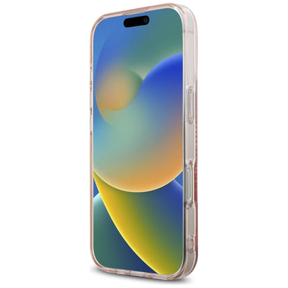 Futrola za Apple iPhone 16 Pro, Karl Lagerfeld, IML Rhinestones Karl's Head, Roze