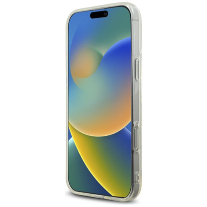 Futrola za Apple iPhone 16 Pro, Karl Lagerfeld, IML Rhinestones Transparent Logo, Transparentna