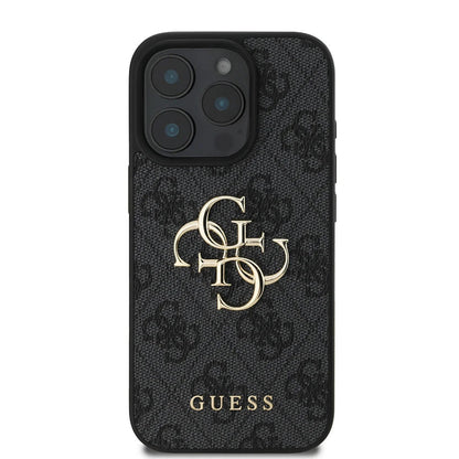Futrola za Apple iPhone 16 Pro Max, Guess, 4G Big Logo, Crna