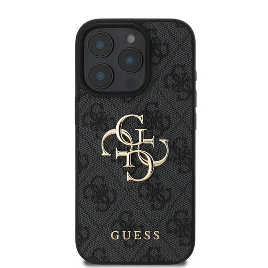 Futrola za Apple iPhone 16 Pro Max, Guess, 4G Big Logo, Crna