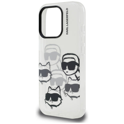 Futrola za Apple iPhone 16 Pro Max, Karl Lagerfeld, IML Luxury Multi Head Pattern, Providna