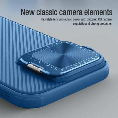 Futrola za Apple iPhone 16 Pro Max, Nillkin, CamShield Prop, Plava