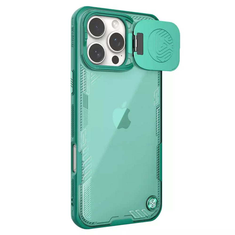 Futrola za Apple iPhone 16 Pro Max, Nillkin, Iceblade Prop (bez otvora za kameru), Zelena