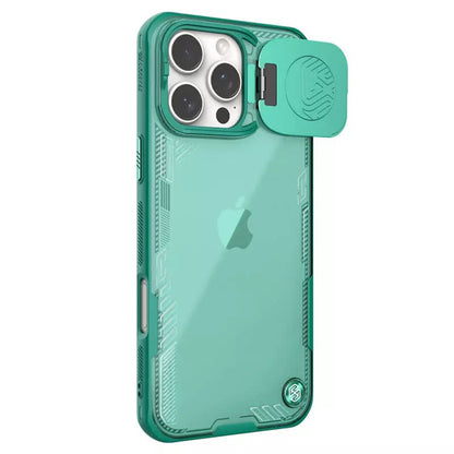 Futrola za Apple iPhone 16 Pro Max, Nillkin, Iceblade Prop (bez otvora za kameru), Zelena