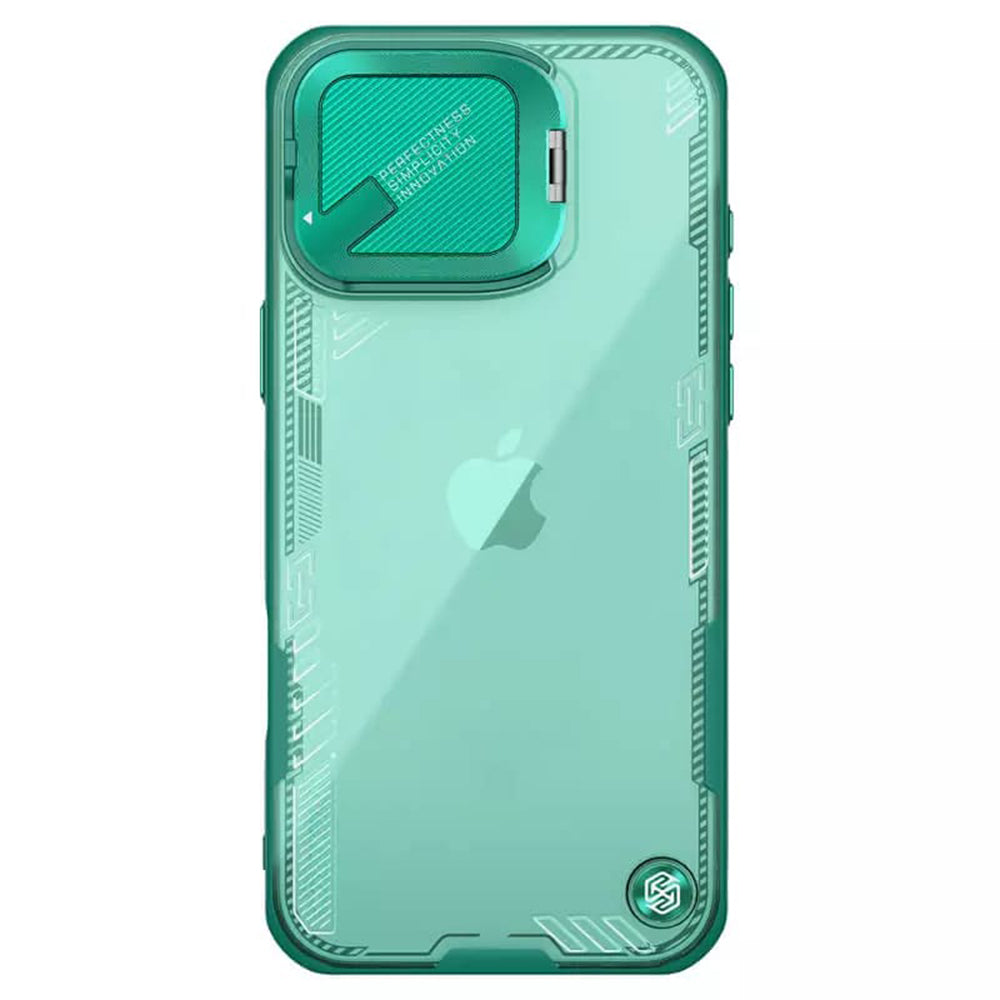 Futrola za Apple iPhone 16 Pro Max, Nillkin, Iceblade Prop (bez otvora za kameru), Zelena