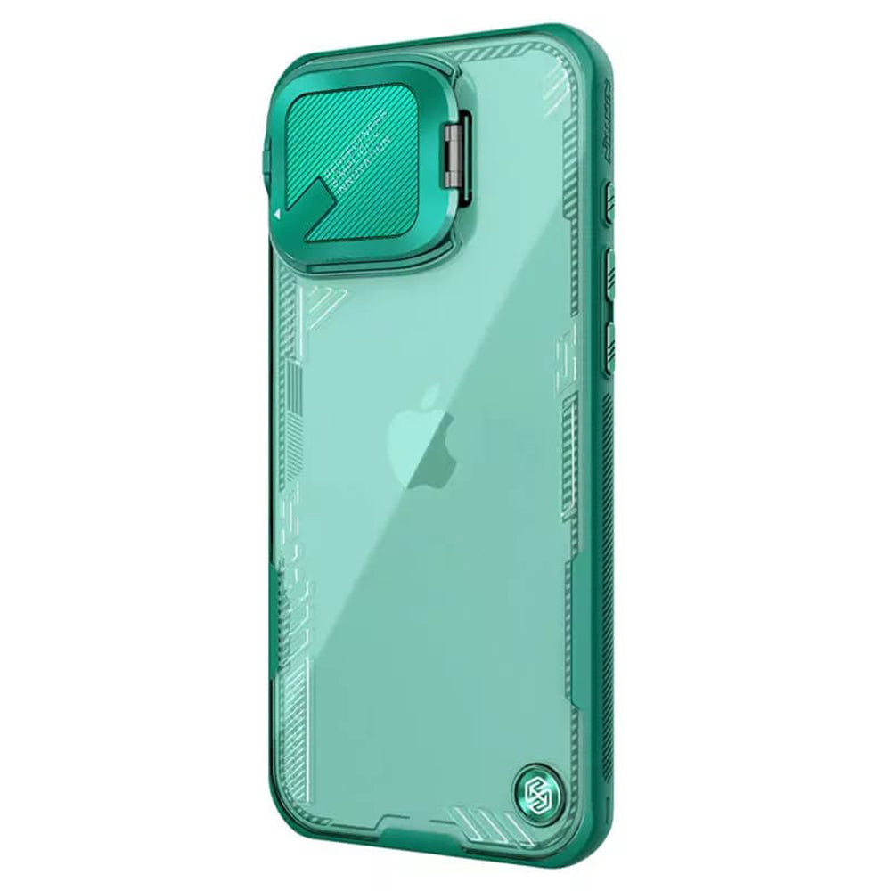 Futrola za Apple iPhone 16 Pro Max, Nillkin, Iceblade Prop (bez otvora za kameru), Zelena