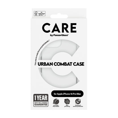 Futrola za Apple iPhone 16 Pro Max, PanzerGlass, Care Urban Combat, Providna