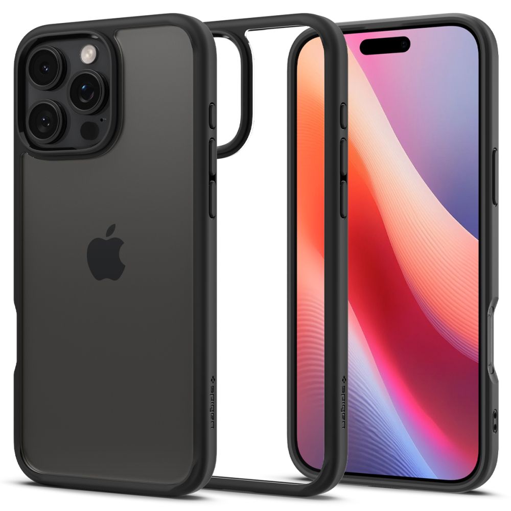 Futrola za Apple iPhone 16 Pro Max, Spigen, Ultra Hybrid, Crna Mat ACS07996