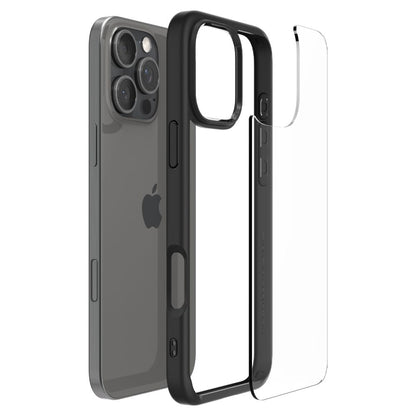 Futrola za Apple iPhone 16 Pro Max, Spigen, Ultra Hybrid, Crna Mat ACS07996