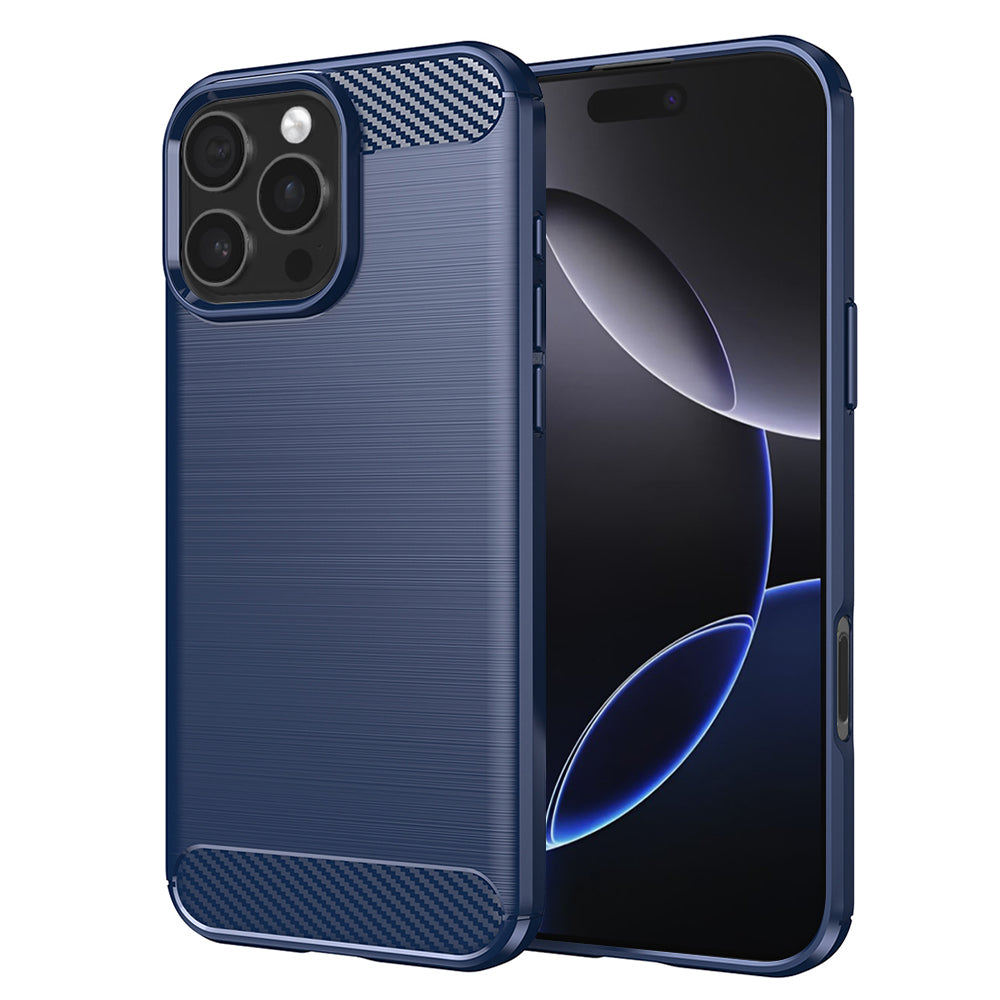 Futrola za Apple iPhone 16 Pro Max, Techsuit, Karbon, Plava