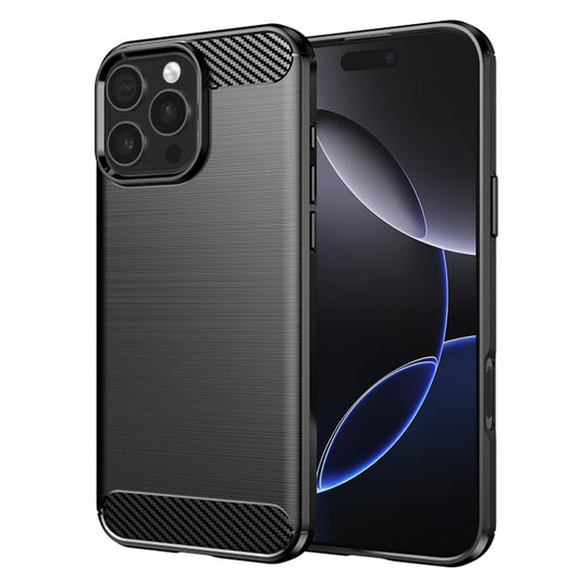 Futrola za Apple iPhone 16 Pro Max, Techsuit, Karbon, Crna