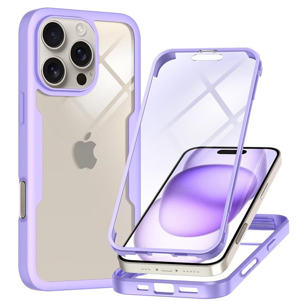 Futrola za Apple iPhone 16 Pro Max, Techsuit, ColorVerse 360, Ljubičasta
