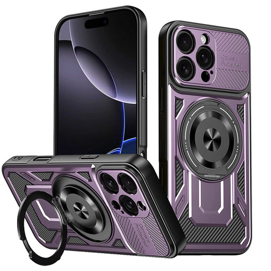 Futrola za Apple iPhone 16 Pro Max, Techsuit, RuggedCam, Ljubičasta