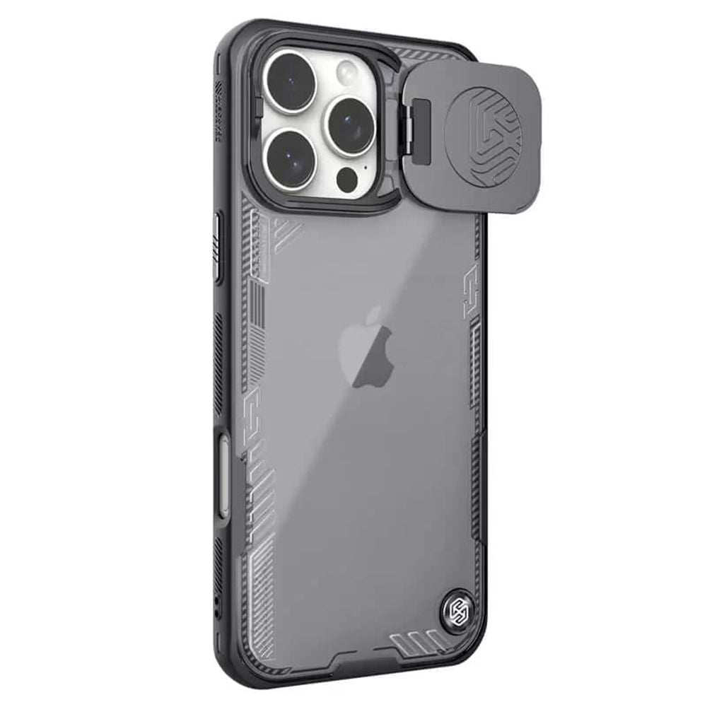 Futrola za Apple iPhone 16 Pro, Nillkin, Iceblade Prop (bez izreza za kameru), Crna