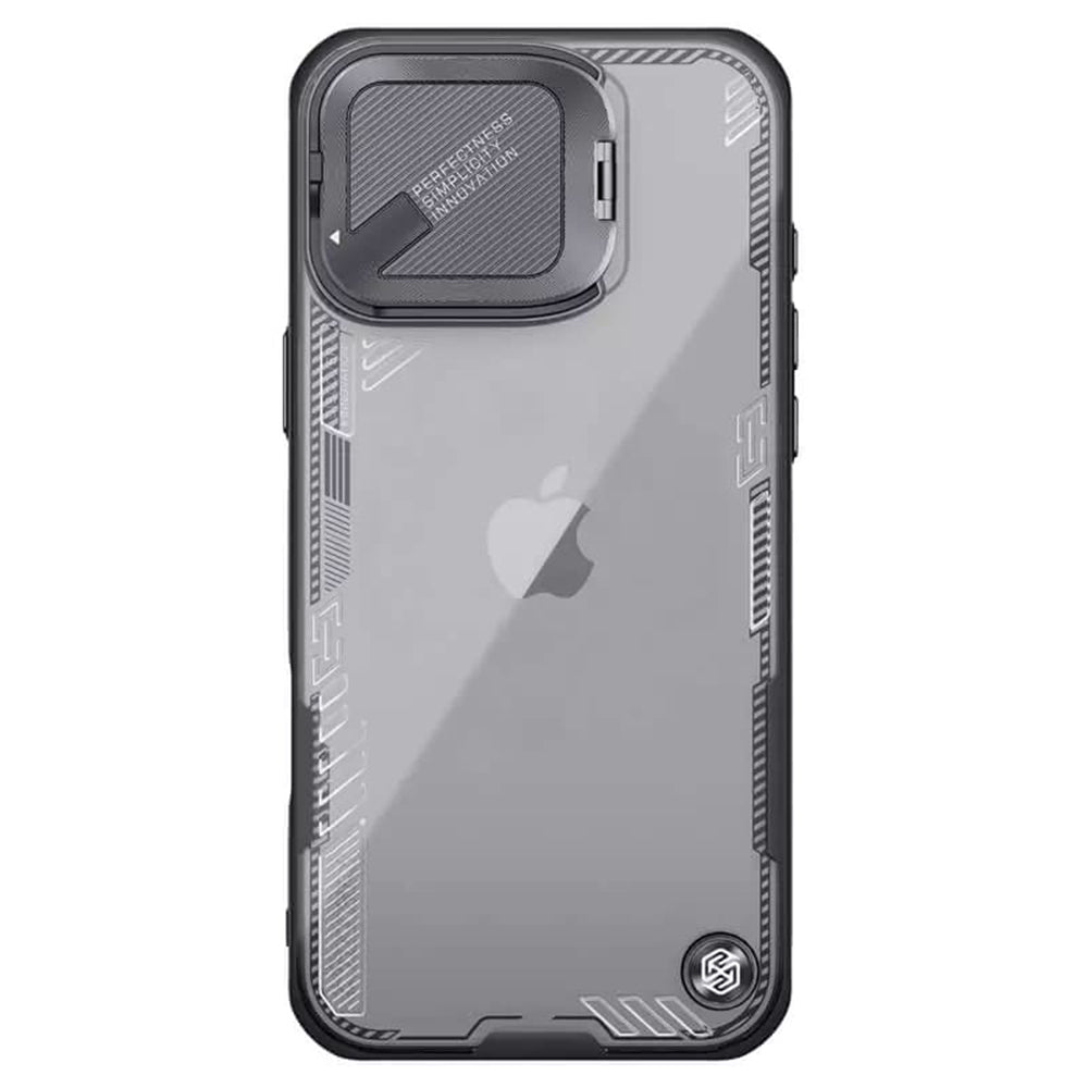Futrola za Apple iPhone 16 Pro, Nillkin, Iceblade Prop (bez izreza za kameru), Crna