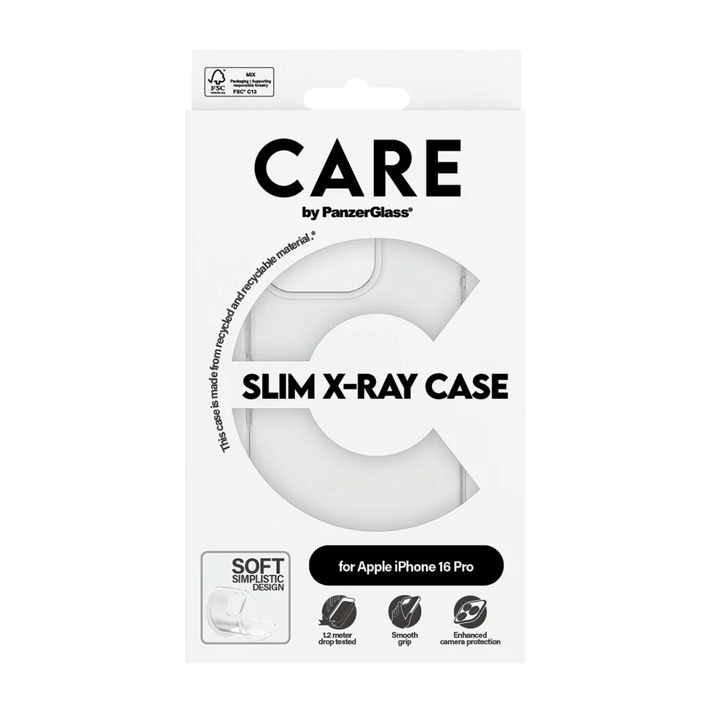 Futrola za Apple iPhone 16 Pro, PanzerGlass, Care Fashionable, Transparentna