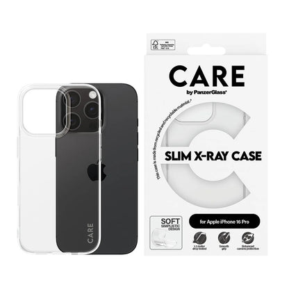 Futrola za Apple iPhone 16 Pro, PanzerGlass, Care Fashionable, Transparentna