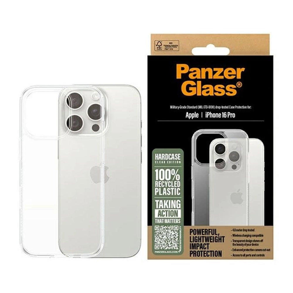 Futrola za Apple iPhone 16 Pro, PanzerGlass, HardCase, Transparentna