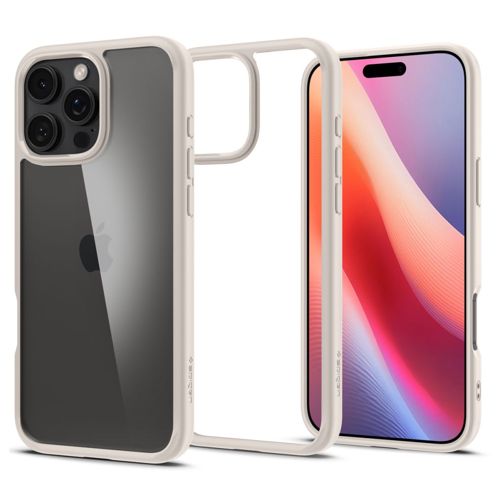 Futrola za Apple iPhone 16 Pro, Spigen, Ultra Hybrid, Bež ACS08127