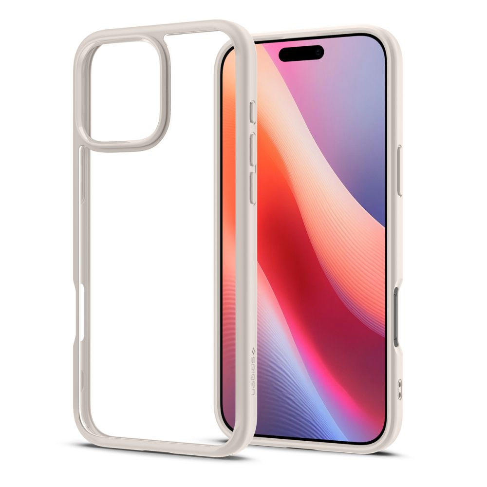 Futrola za Apple iPhone 16 Pro, Spigen, Ultra Hybrid, Bež ACS08127