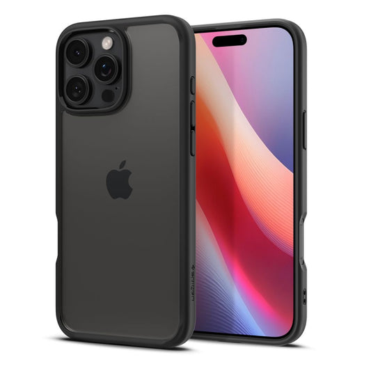 Futrola za Apple iPhone 16 Pro, Spigen, Ultra Hybrid, Mat Crna