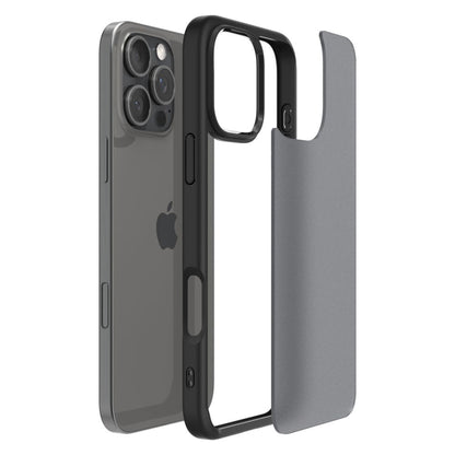Futrola za Apple iPhone 16 Pro, Spigen, Ultra Hybrid, Crna Satenska ACS08124