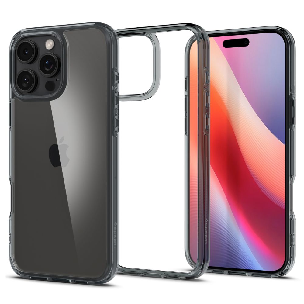 Futrola za Apple iPhone 16 Pro, Spigen, Ultra Hybrid, Dimljena ACS08123