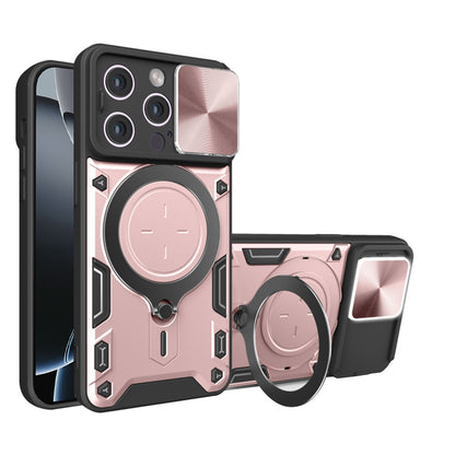 Futrola za Apple iPhone 16 Pro, Techsuit, CamGuard Pro, Roze Zlatna