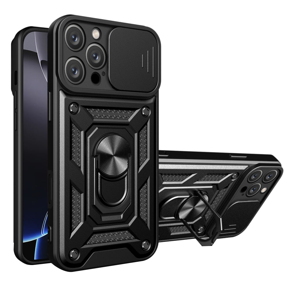 Futrola za Apple iPhone 16 Pro, Techsuit, CamShield, Crna