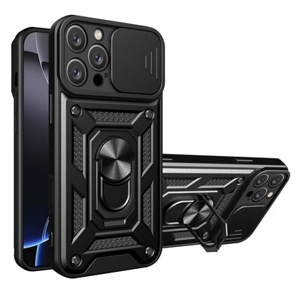 Futrola za Apple iPhone 16 Pro, Techsuit, CamShield, Crna