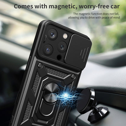 Futrola za Apple iPhone 16 Pro, Techsuit, CamShield, Crna