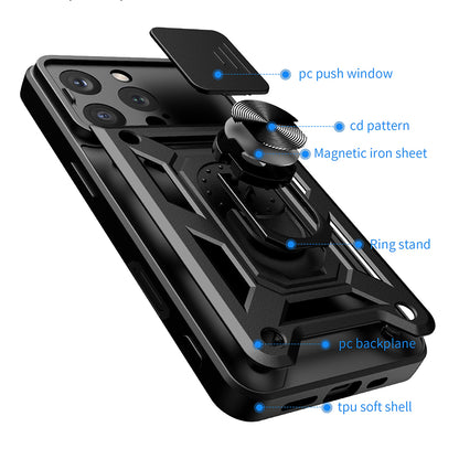 Futrola za Apple iPhone 16 Pro, Techsuit, CamShield, Roze