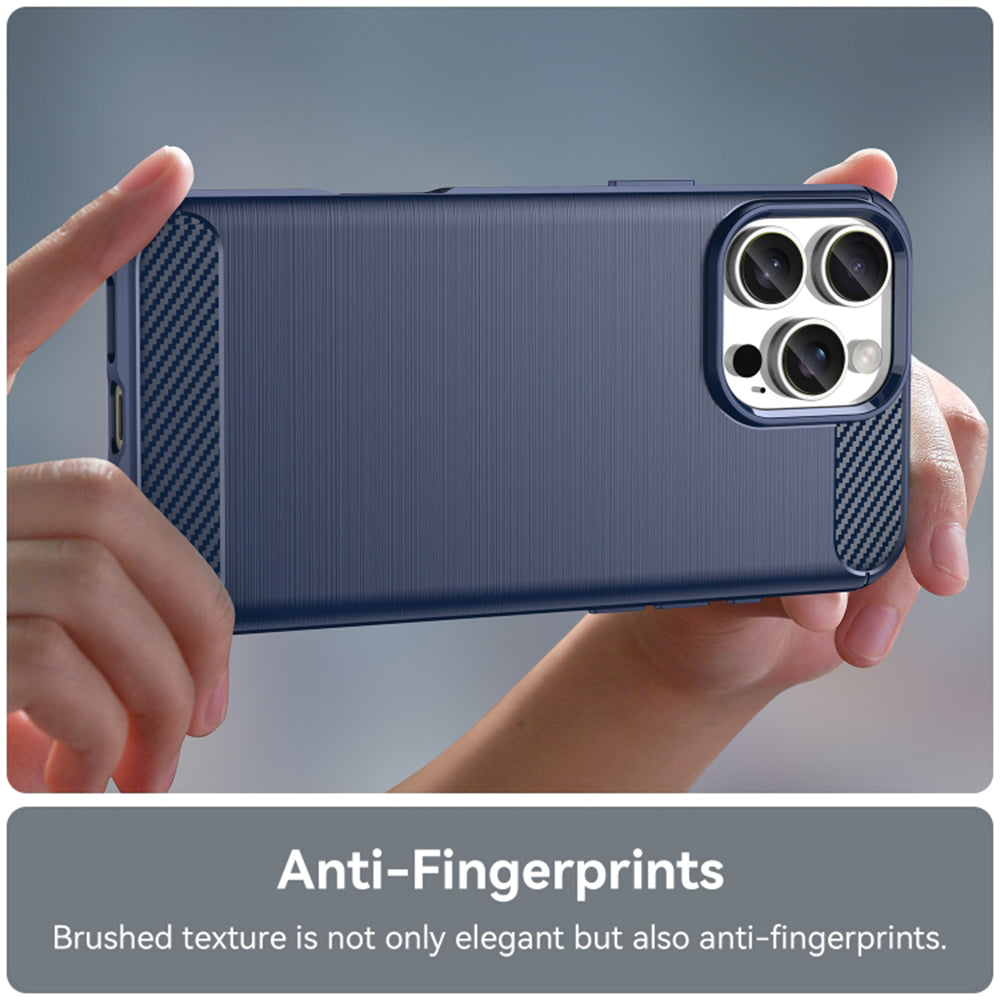 Futrola za Apple iPhone 16 Pro, Techsuit, Karbon, Plava
